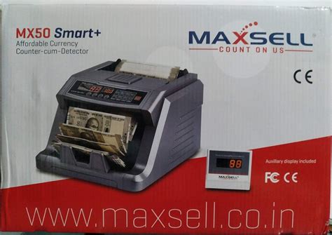 Fully Automatic Maxsell MX50 Smart Money Counting Machine For Bank At