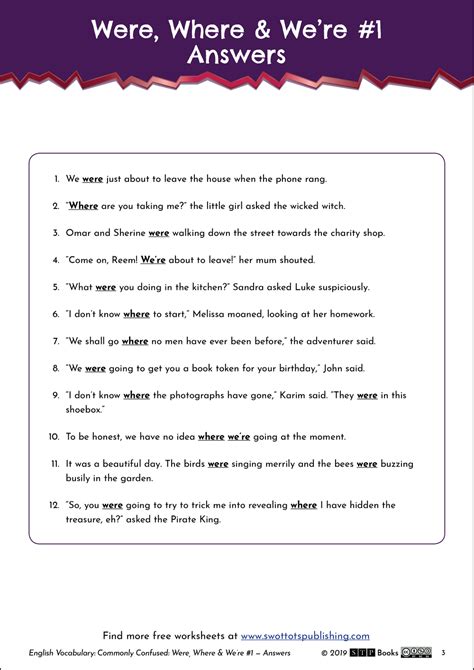 Grade 4 Vocabulary Worksheets Printable And Organized By Subject K5