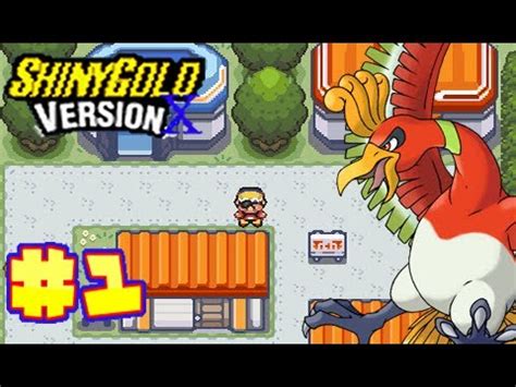 Let S Play Pokemon Shiny Gold Version X Part 1 New Bark Town YouTube