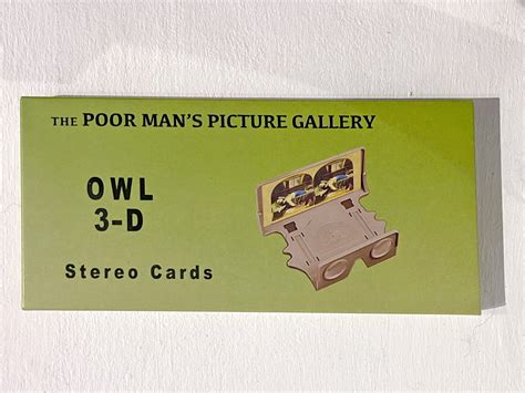 STEREOSCOPIC CARD PACK / BRIAN MAY / POOR MAN'S PICTURE GALLERY © Brian ...