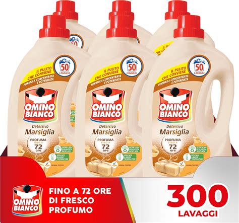 Omino Bianco Detersivo Lavatrice Liquido 300 Lavaggi Rispetta