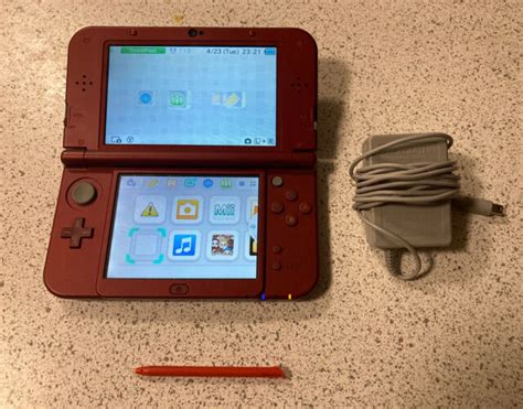 New Nintendo 3DS XL Red Nintendo 3DS | eBay