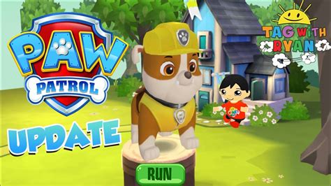 Tag With Ryan Rubble New Character Unlocked PAW Patrol UPDATE All