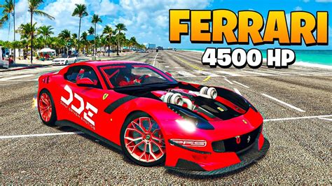 Arrancones Con Mi Nuevo Ferrari Twin Turbo Gta Rp YouTube