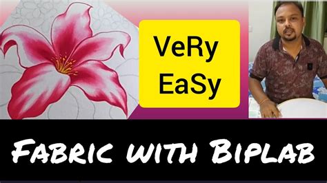 Easy Fabric Painting On Clothes For Beginners Fabric Painting On