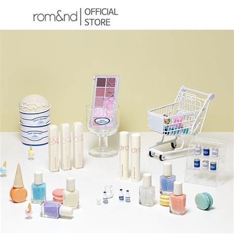 Romand Rom Nd Milk Grocery Palette Dreamy Lilac Garden Open