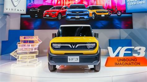 VinFast Taps Into The Compact EV Segment With The 125-mile VF 3 SUV