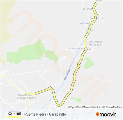 Ruta Horarios Paradas Y Mapas Carretera A Canta Carabayllo 21924 Hot