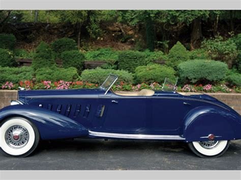 1934 Packard Twelve Dual Cowl Sport Phaeton Hershey 2011 RM Sotheby S