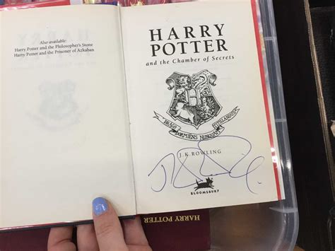 Lot 2394 - Books: Signed by J. K. Rowling