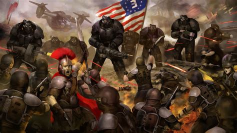 Enclave vs Legion in 2025 | Fallout power armor, Fallout wallpaper