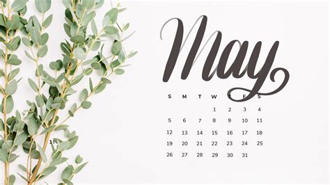 May 2024 Calendar Desktop Wallpaper Free - Amalia Janelle