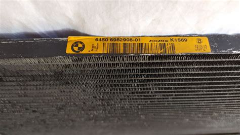 Radiator la conditioner BMW e60,e65.Радиатор кондиционера БМВ е60, е65