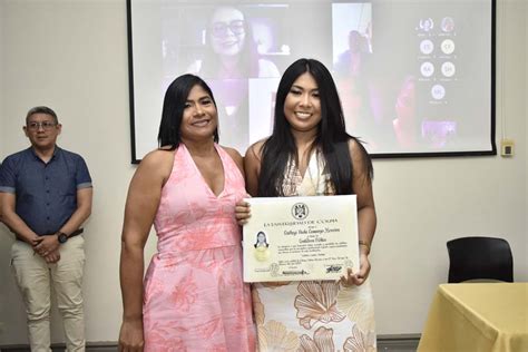 Primera Estudiante De Unisim N Graduada Con Doble Titulaci N Sim N