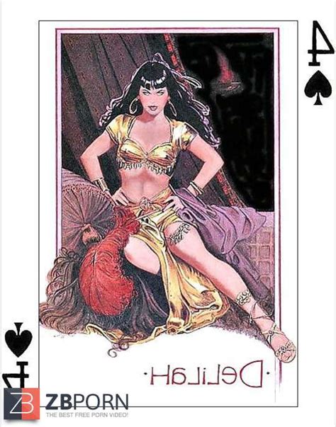 Erotic Playing Cards Six Betty Page For Zb Porn