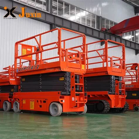 Self Propelled Hydraulic Wheel Alignment Lift Manlift China Scissor