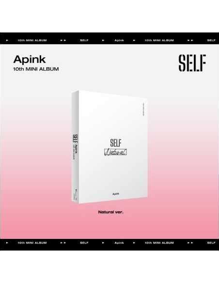 APINK 10th Mini Album SELF Natural Ver CD Poster