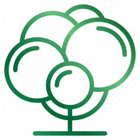 Forest Garden Nature Tree Icon Download On Iconfinder