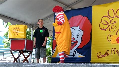 Ronald Mcdonalds Show In Childrens Festival Part 1 Youtube