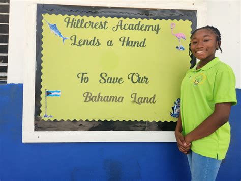 Hillcrest Academy Awarded First Green Flag - ZNS BAHAMAS