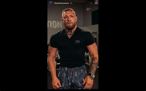 Conor McGregor looks massive in latest image posted on Instagram