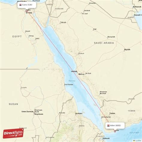 Direct Flights From Cairo To Aden Cai To Ade Non Stop Directflights