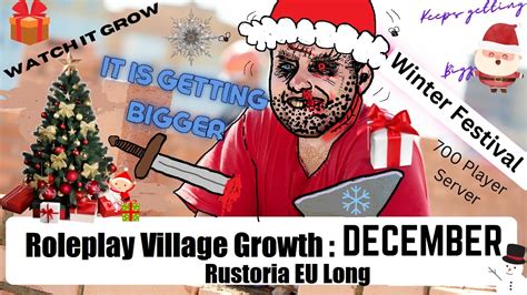 Rust Dec22 Roleplay Village Growth Rustoria EU Long Vanilla