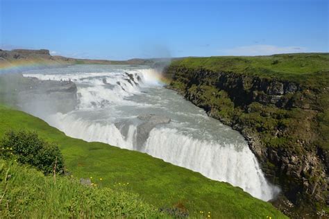 Gulfoss Waterfall The Golden Fall” In Southwest Iceland Flickr