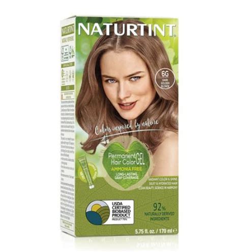 Naturtint Permanent Hair Color G Dark Golden Blonde Fl Oz Vitacost
