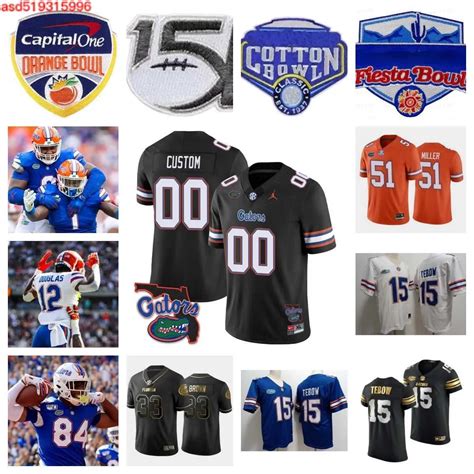 2023 Florida Gators Ed Football 20 Treyaun Webb 12 Justus Boone 86 Tony ...