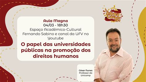 Aula Magna Ufv Youtube