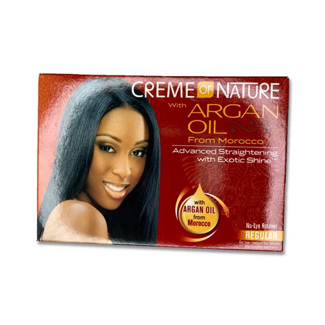 Creme Of Nature With Argan Oil Relaxer Regular Strength Roxene S Salon