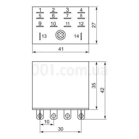 Реле РЭК77/4(LY4) с индикацией 10А 24В АC IEK (RRP10-4-10-024A-LED ...