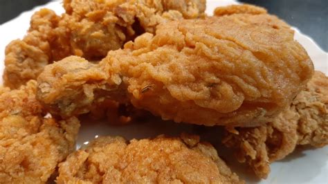 Kfc Style Crispy Spicy Fried Chicken Fried Chicken Recipe Step By