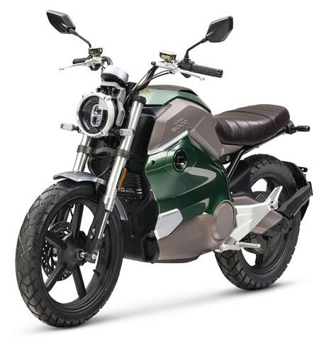 Super Soco TC Wanderer Green Elektrische Bromfiets Scootfix Scooters