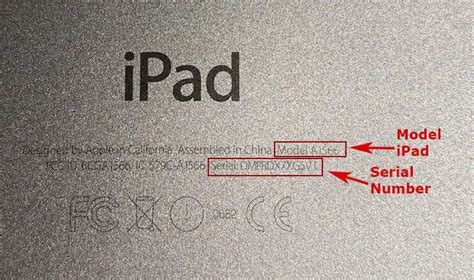 Ipad Model Number Ipad Serial Number What It Means How To