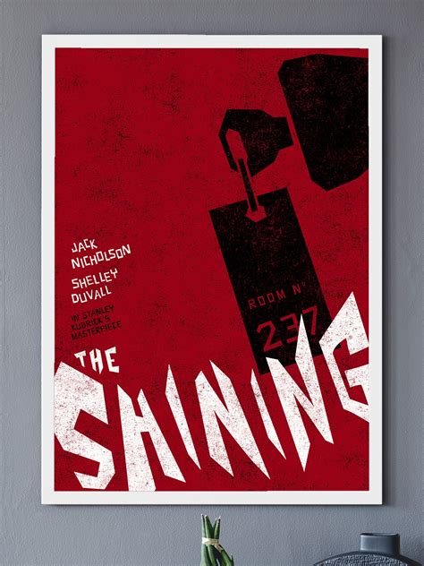 The Shining Poster, Movie Poster, Film Poster, Wall Art, Home Decor ...