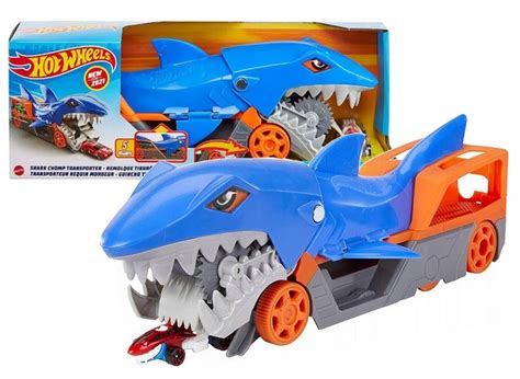 HOT WHEELS TRANSPORTÉR AUTEK ŽRALOK Shark Bite autíčko Hot Wheels GVG za CZK Allegro