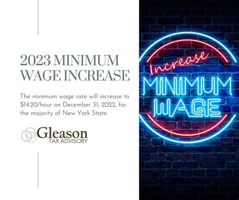 2023 Minimum Wage Increase - Gleason Tax Advisory