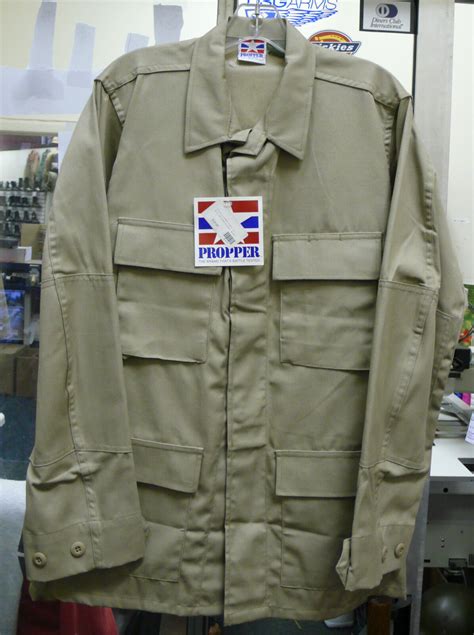 Propper Bdu Shirt Khaki Ripstop Twill Tactical 4 Pocket Various Sizes