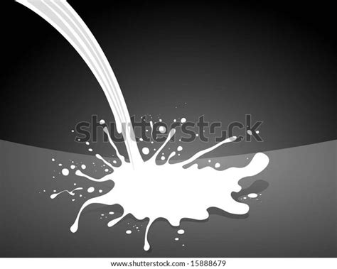 Milk Splash Stock Vector Royalty Free 15888679 Shutterstock