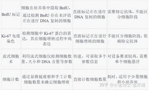 细胞功能实验 一文读懂细胞增殖实验 知乎