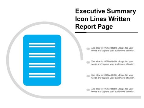 Executive Summary Icon at Vectorified.com | Collection of Executive Summary Icon free for ...