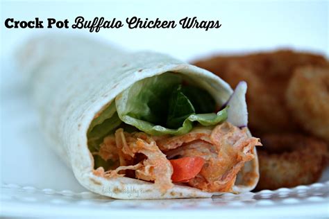 Crock Pot Buffalo Chicken Wrap Chicken Wrap Recipes Chicken Breast