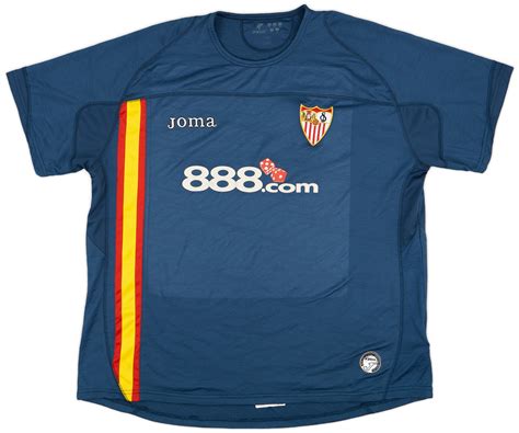 2008 09 Sevilla European Away Shirt 7 10 XL