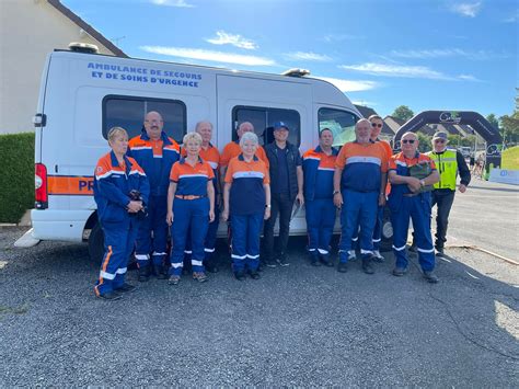 Poste de secours à Bourbon Lancy Protection Civile Allier