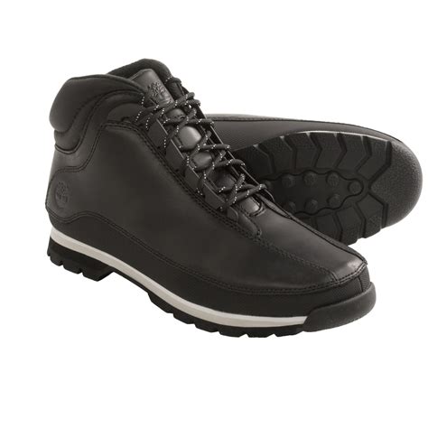 Timberland Euro Dub Hiking Boots For Men In Black