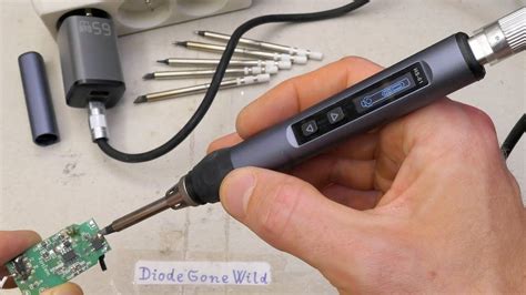 FNIRSI Intelligent Soldering Iron HS 01 YouTube