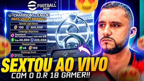 Efootball Ao Vivo Sextou Muita Jogatina Na Liga Efootball