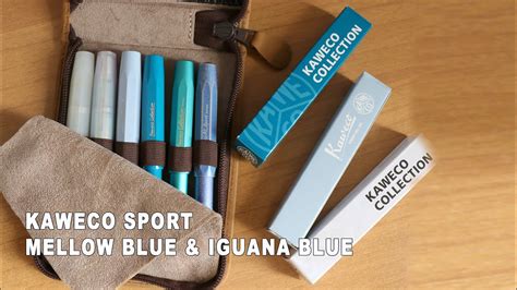 Kaweco Sport Iguana Blue E Mellow Blue Youtube